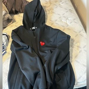 comme des garcons hoodie L